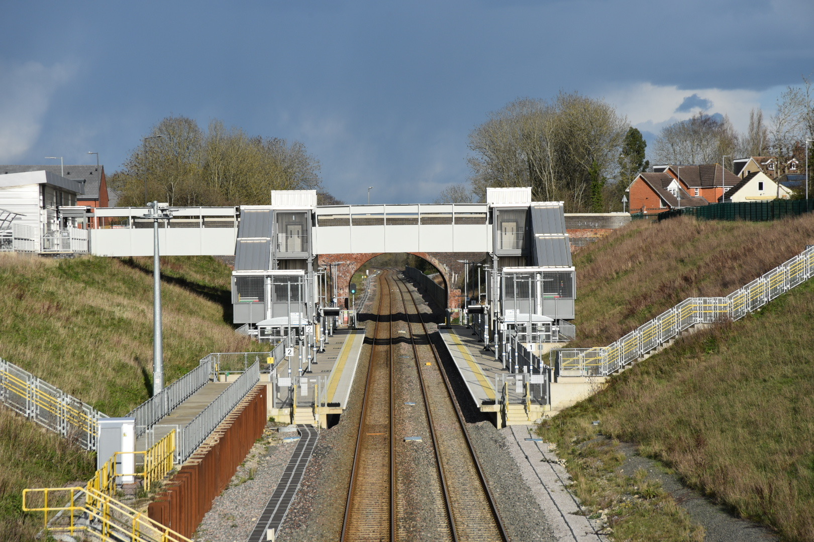 Winslow station footbridge