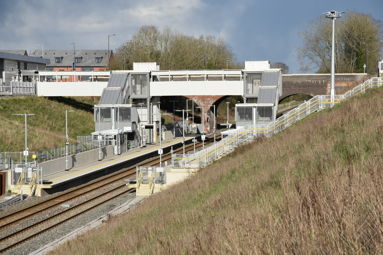 Winslow station platforms